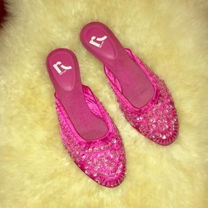 Report - EVA - Pink Sequin Slipper Kitten Heals